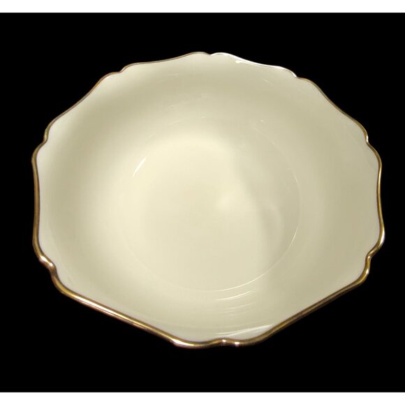 Lenox Winter Greetings Fine Ivory China Square Serving Platter & Bowl (1996) - Picture 5 of 11